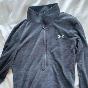 Grey Under Armour half zip